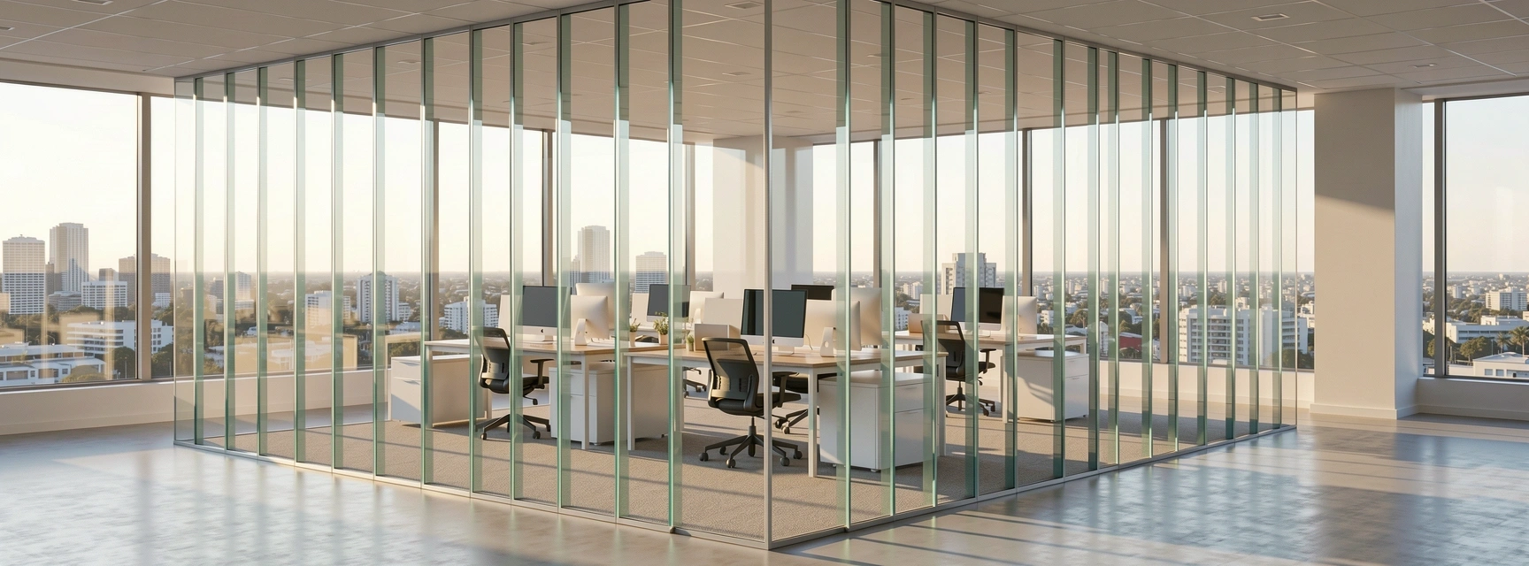 Security focused office environment